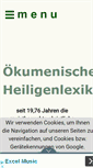 Mobile Screenshot of heiligenlexikon.de